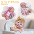 20-inch 3+, Aori Lifelike Reborn Baby Dolls - Realistic Newborn Girl with Soft Body, Premium Weighted Baby Doll That