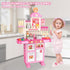Set 3-8 Play Kitchen for Girls and Boys - Realistic Toy Kitchen with Lights, Sounds, and Water Circulation for Ages