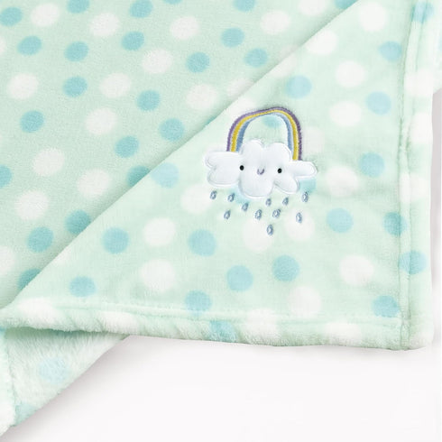 30"X40" CREVENT Lightweight Fuzzy Fluffy Warm Plush Baby Blanket for Infant Toddler Newborn Unisex Crib Cot Stroller