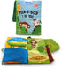 Skillmatics Peek-A-Boo Jungle Book, Soft Cloth Book for Baby, Infant & Toddler Toys with Crinkle Pages