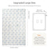 2-in-1 SummerBlueberrie SERAPHY Muslin Baby Car Seat Cover & Nursing Cover, Soft Lightweight Breastfeeding Cover