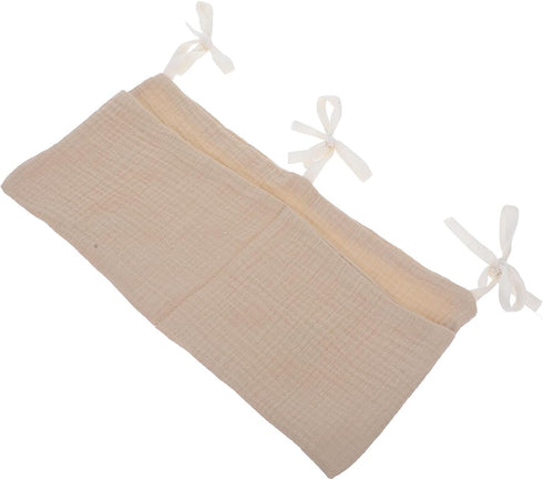 Stroller Hanging Storage Bag Organizer with Double Slots, Cotton Diaper and Milk