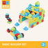112 Playset Set 2+ Battat Bristle Blocks STEM Interlocking Building Blocks Pieces Developmental Toys for Toddlers & Kid