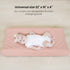 2 Pack, Konssy Waterproof Muslin Changing Pad Cover Quilted Cotton Fitted Diaper Chang Table Cover, Soft Changing Pad