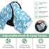 DOMIKING Sky Blue Seagulls Print Baby Car Seat Cover Breathable Infant Car Seat Cover for Babies Lightweight Carseat