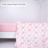2 Pack, 100% Cozy 52"x28" LollyBanks Muslin Crib Sheets Soft and Breathable Cotton Crib Fitted Sheets for Girls