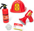 Set Melissa & Doug Fire Chief Role Play Costume Dress-Up