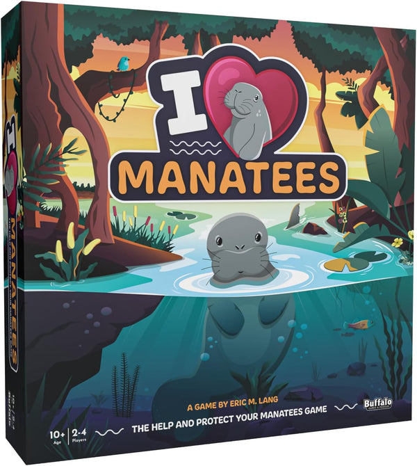 Buffalo Games - I Heart Manatees - Manatee Habitat Building Game -
