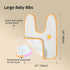 Baby Bibs 13"x19” - Waterproof Bibs for Kids 1-6 Years