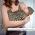 Sanghing Sets Leopard Print Newborn Swaddle Blankets Cheetah Print Baby Stuff Soft Swaddling Blanket With Beanie Gifts