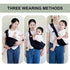 Hewmaw 10-45lbs(Black,Mesh) Baby Sling Carrier,Toddler Carrier,Baby Sling,Portable and Adjustable Non-Slip Hip Seat