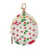 Red Cherries Round Pacifier Storage Case with Zipper, Portable Pacifier Case for