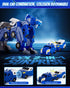 2 3+, Collision Transforming Dinosaur Car Toy, Crash & Transform Magnetic Cars Transform into Dinosaur Toys, Dino Robot