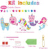 8-12,5PCS Keychains,5D 4-8 BAKY5 BANBBUR Arts and Crafts for Kids Ages Double Sided Diamond Art Gem Art for Kids Ages