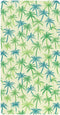 miaozhen Cotton Baby Crib Sheets Soft Green Palm Trees Summer Toddler Mattress Sheet