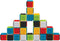 Infantino Press & Stay Sensory Blocks, Developmental Activity Blocks, 24-Piece Multicolor Stacking