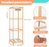 ACEPRUT ACE PRODUCT 52.3"x16.5", ACEPRUT Large Stuffed Animal Storage Natural Pine Wood Stuffed Animal Organizer Holder
