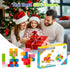 Hisine 24 1.18 inch 3 4 5 6 7 8 3+(ESP. 3-8) (48) Magnetic Blocks, PCS Magnetic Building Blocks for Toddlers Years Old