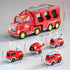 Beby Buty 5 1 3-5, 3 4 5 6 in Fire Truck Cars for Toddlers Boy Car Truck Toys with Light Sound, Birthday Gifts for Year
