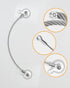 10 Pack, 12 inches Furniture Anchors Kit for Baby Proofing, Adhesive TV Safety Straps Use to Prevent Falling and Anti