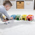 Melissa & Doug Nesting and Sorting Blocks - 6 Buildings, 6 Wooden Vehicles, FSC Certified