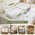Baby Changing Pad, Portable Diaper Changing Mat for Baby & Toddler, Non-Slip Washable Changing Table Pad for Dresser