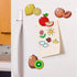 Fridge Magnet for Toddlers 1-3, Strong Rubber Cute Fruit Magnet for Kids, Baby Toys Gift
