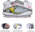 Baby Stroller Organizer Bag with Insulated Pocket, Universal Fit for Diapers, Wipes & Toys, Floral Design