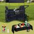 W1,W2) Stroller Snack Tray with Anti-Falling Bottle Holders for Wonderfold Wagon,Waterproof Faux Leather Interior,Easy