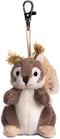 Dilly dudu Squirrel Stuffed Animal Plush Keychain, 4-Inch
