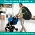 Sublaga 2pcs Waterproof Car Seat Bags For Airplane Travel, Durable Carseat Cover For Air Travel Car Seat Travel Bag