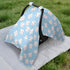 DOMIKING Baseballs Balls Blue Print Baby Car Seat Cover Breathable Infant Car Seat Cover for Babies Lightweight Carseat
