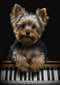 Cute Yorkie Dog Jigsaw Puzzles 1000 Pieces - Yorkshire Terrier Wooden Puzzle for Family Fun