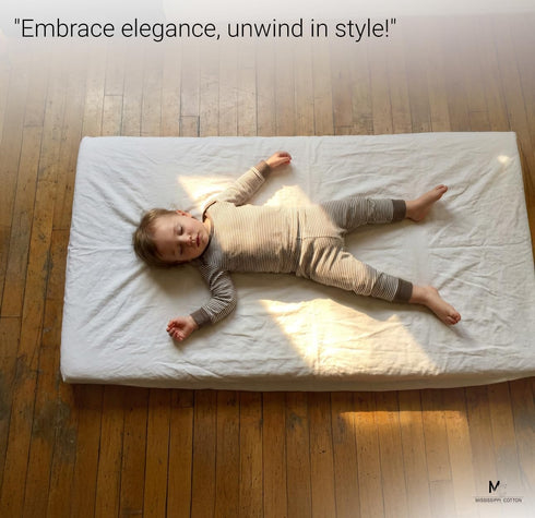 Pack 6 24 48 Inch 360 of Daycare Cot Sheets x - Soft Microfiber Fitted Nap Mat Sheets with Degree Elastic Corners