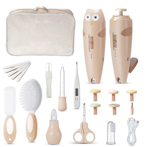 Lictin Baby Healthcare and Grooming Kit, 26 in 1 Rechargeable Baby Nail