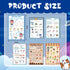 SHIQIKEJIPTY 4X6 3-5(6,Coffee Kids Pretend Play Notepads In Pretend Play Notebooks Playtime Notepads Variety Role Play