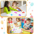 24 Pcs DIY Giant Blank Puzzle Pieces 12 Inches, Large Paper Puzzle Craft Kit for Classroom Bulletin Board Decor