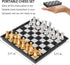 Mini Travel Chess Set Magnetic Vikutu, 5.11 Inches Portable Small Folding Chess Board