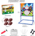 Throwing Target Game for American Football, Outdoor Fun for Kids 6-12, Perfect for Parties and Gatherings