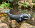 Gemini&Genius Right Whale Action Figure, Soft Rubber Ocean Shark Toy, Great for Kids Bath and Beach