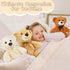 8Pcs 14inch MorisMos Teddy Bears Bulk Baby Shower, Cute Teddy Bear Stuffed Animals Plush, Small Stuffed Bears on