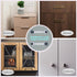 Child Proof Cabinet Locks, 4 Pack for Drawer Cupboard Dishwasher Pantry Toilet, Adhesive Safety Baby Proofing Fridge