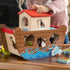 Set Fat Brain Toys Noah's Ark Sort & Play - Wooden Shape-Matching Preschool Toy