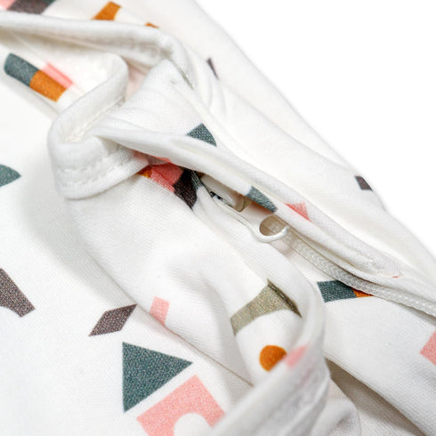 Infant Baby Swaddle Blanket - Safe Infant Sleep Zip Swaddle (ToyBlock Print Sleepsack 1PACK)