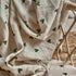 47 47 Baby Swaddle Organic Cotton Muslin Baby Swaddles for Newborns x (Green Hearts)