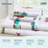100% Set Cozy Wildkin Cotton Toddler Sheet Soft & Bed Sheets - Horses