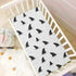 Sheet,52x28IN Pfrewn Crib Sheets for Boys Girls Shark Fin Fitted Crib Sheet Fits Standard Crib Mattress Pads Stretch