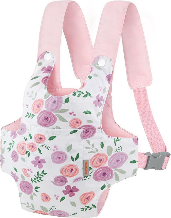 GAGAKU Toy Baby Dolls Carrier for Kids, Reborn Baby Doll Carrier Accessories