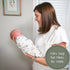 Baby Swaddles, 100% Organic Cotton for Newborns Boys & Girls, 0-3 Months with Easy Change Zipper