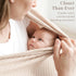 Konssy Nursing Cover for Breastfeeding, Soft & Breathable Privacy Poncho, Multi-Use Feeding Shawl, Comfortable